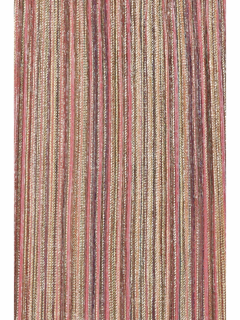 House of Harlow 1960 Multicolor Metallic Stripe Maxi Dress - Picture 8 of 9